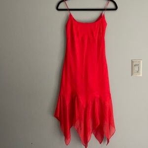 Red Party Dress Size XS